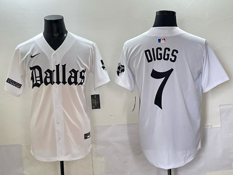 Men Dallas Cowboys #7 Diggs white Nike 2025 NFL Jersey 01->dallas cowboys->NFL Jersey